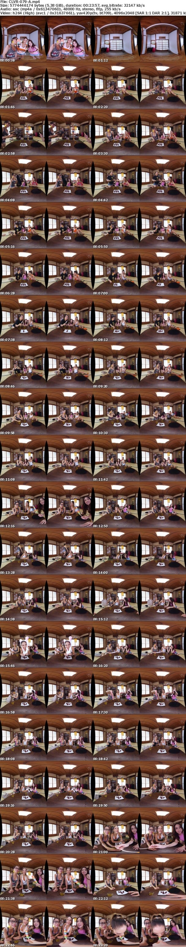(VR) CLVR-079 ボクの家に外国人留学生3人がホームステイでやってきた！！ ノリ良し！スタイル抜群！性にはオープン！！サムライチ○ポでグローバルSEXが体験できる異文化4PコミュニケーションVR！！