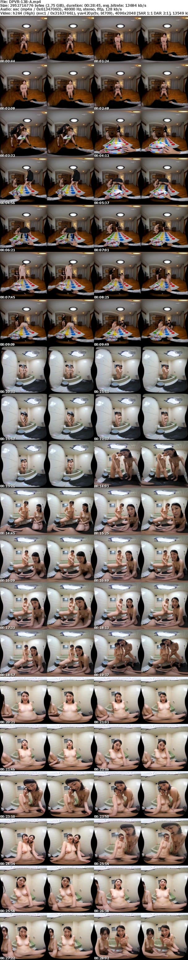 (VR) DPVR-138 義理の三姉弟！！！お姉ちゃんたちのいちゃラブ姿を見てしまい姉妹どんぶりで筆おろしされてしまったボク
