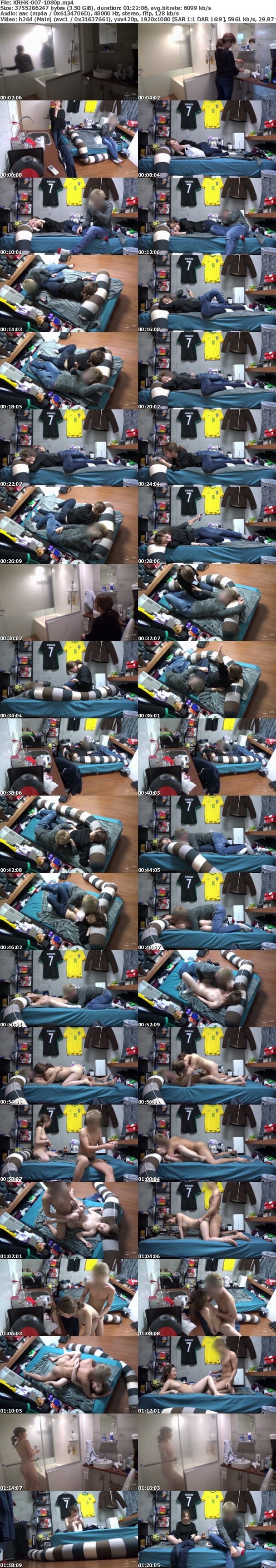 (Full HD) KRHK-007 七瀬もな（22）のプライベートえっち盗撮 大人の事情とか気にせず勝手に発売w