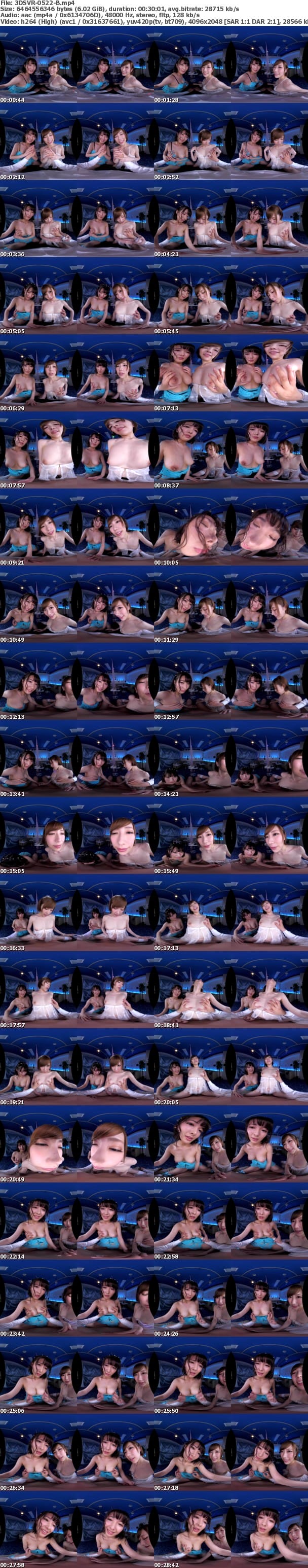 (VR) 3DSVR-0522 【HQ高画質】超高級Wおっパブspecial！SODstar大集合！！