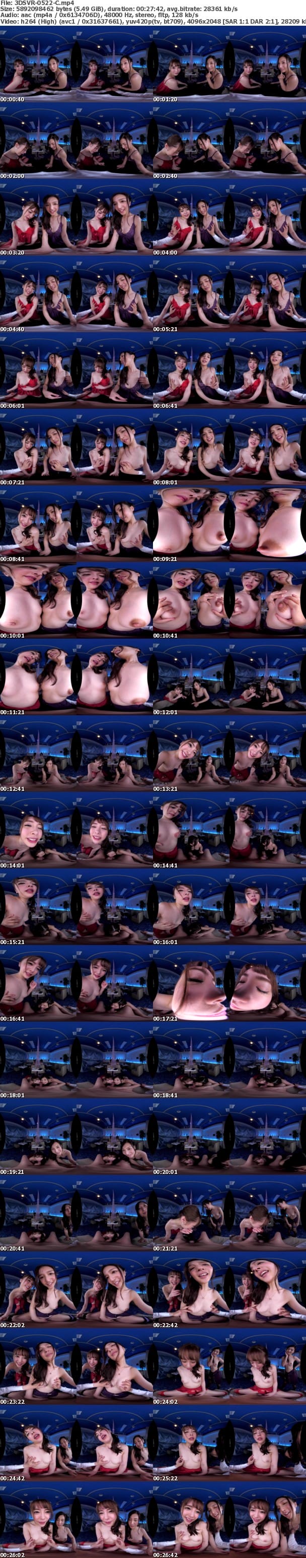 (VR) 3DSVR-0522 【HQ高画質】超高級Wおっパブspecial！SODstar大集合！！
