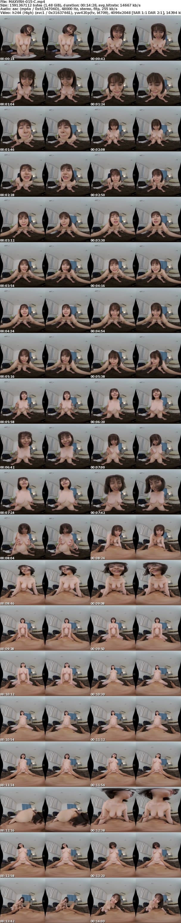 (VR) MAXVRH-015 HQ 60fps 鳥越はな ●客観VR●処女を失ったばかりのブラコン彼女が初めて彼氏の部屋に…チャットで処女喪失直後の慣れないSEXを生中継！