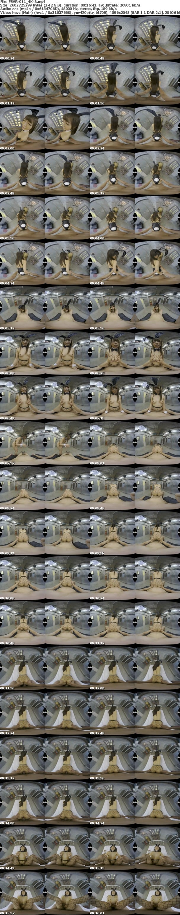 (VR) [4K] FSVR-011 ３DVR 快感バニーガール連続イキ狂い3 愛華みれい