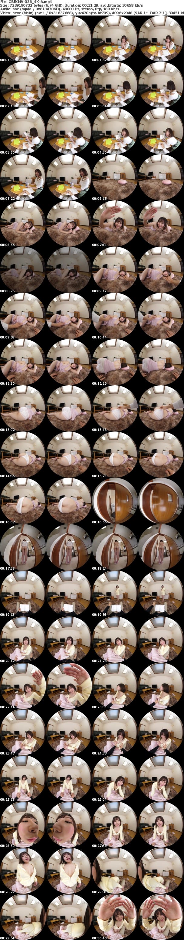 (VR) [4K] CBIKMV-036 守備力ゼロのいじわるボディに終始目が離せなくなったボク 小鳥遊ももえ
