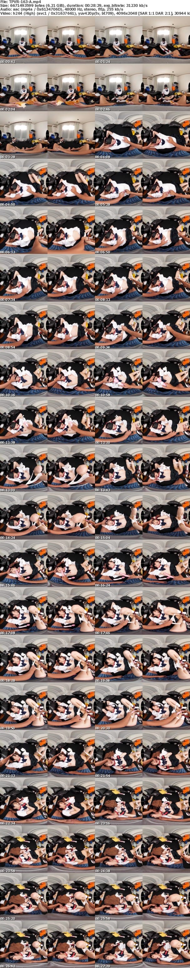 (VR) TPVR-163 HQ60fps 女子●生 誘拐監禁 汚部屋で美少女飼います ちっぱい恥辱の記録
