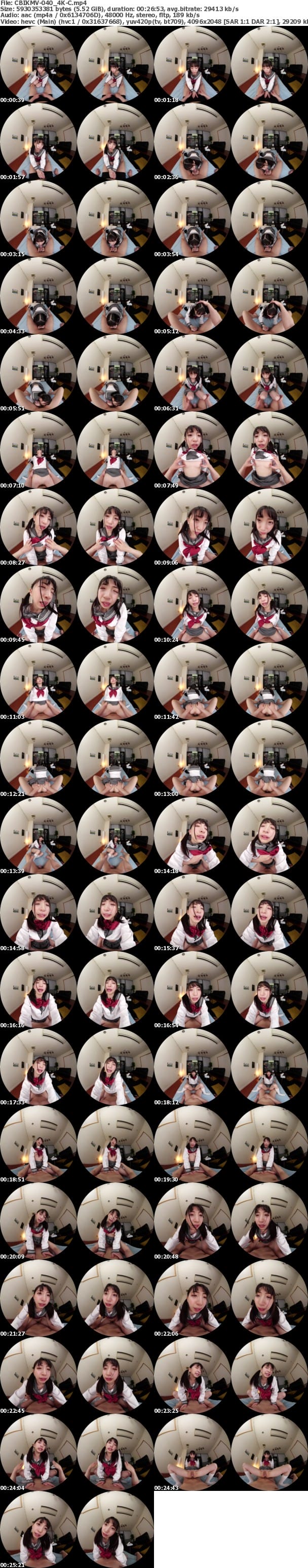 (VR) [4K] CBIKMV-040 怖いくらい気持ちの良かった身体測定の悪夢 デカチンで開発され、性への目覚め 開発調教された女子校生