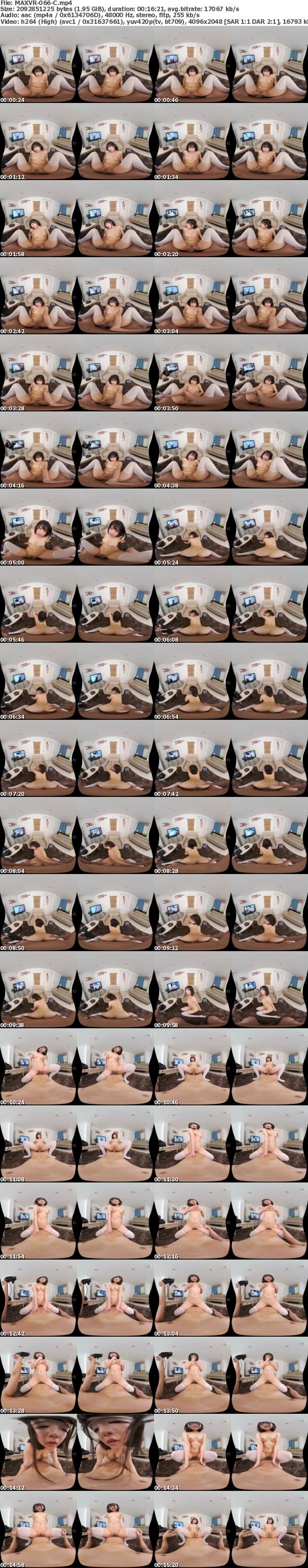 (VR) MAXVR-066 就活中の女子大生と同棲中のボク。マンネリ解消のためハメ撮り映像をリアルタイムで見ながら中出し 小鳥遊ももえ