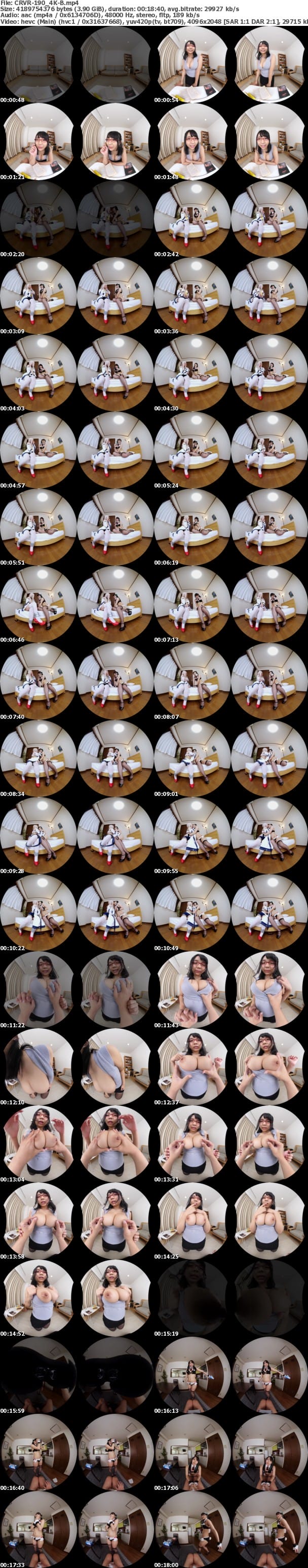 (VR) [4K] CRVR-190 枢木あおい 新・ボクのことを好き過ぎるご奉仕メイドとのなんともうらやましい日常。完全版