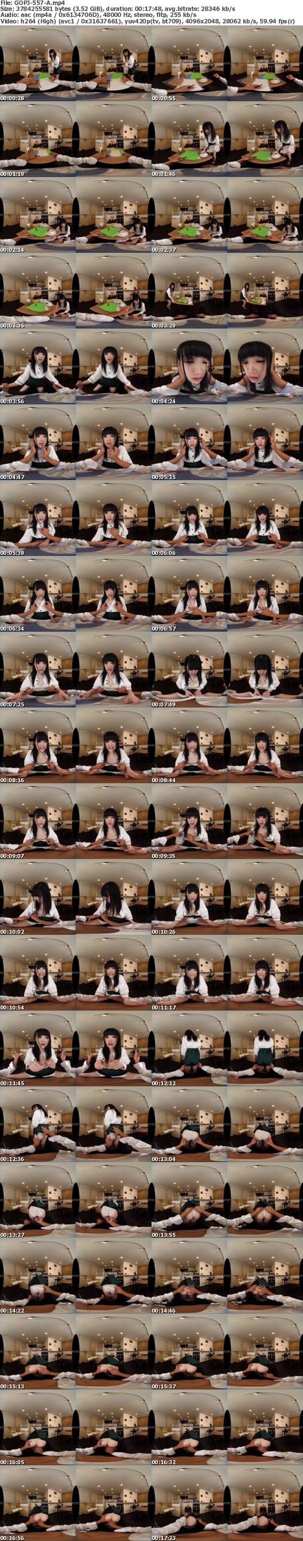 (VR) GOPJ-557 HQ 劇的超高画質 クレーマー脅迫！謝罪も虚しく恥辱SEX ズボン濡らしてごめんなさい！バイト娘が客への粗相にカラダを使って猛烈陳謝！ 白城リサ