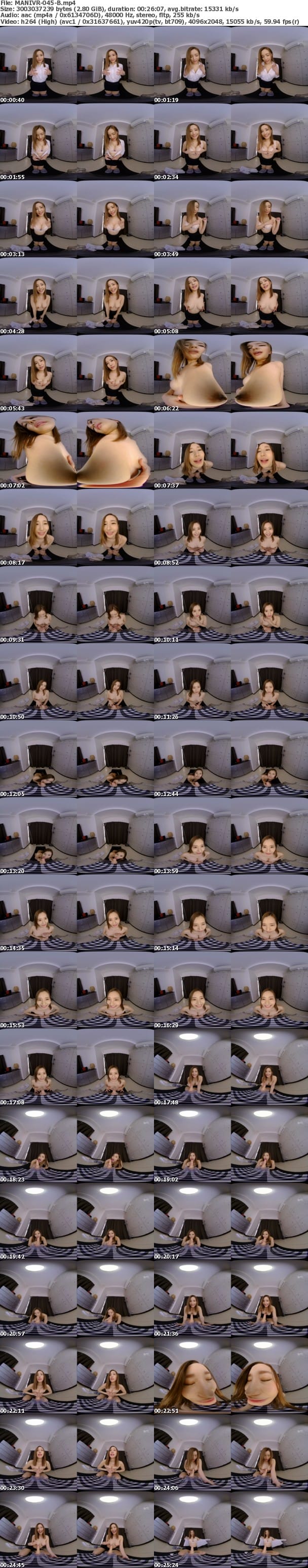 (VR) MANIVR-045 ノーモザイクパイズリ射精VR 5人の乳テクで気持ちよすぎる連続発射