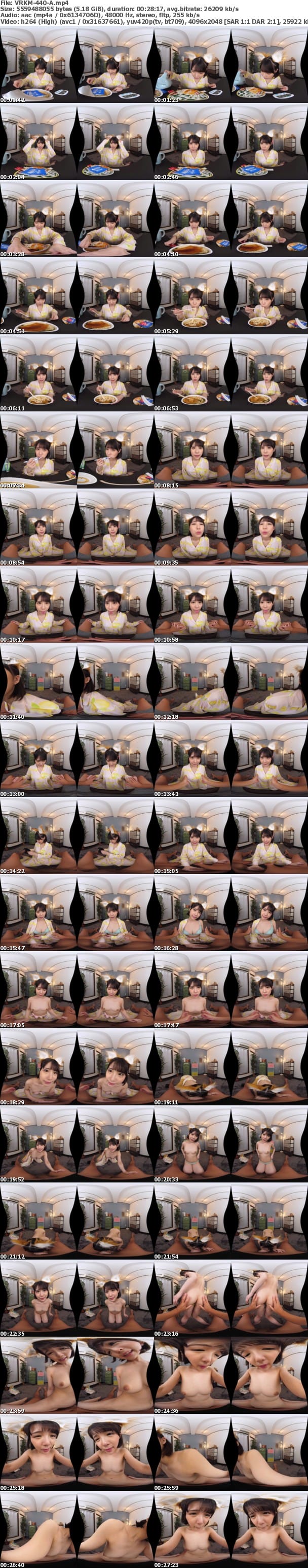 (VR) VRKM-440 天井特化アングルVR ～何もない休日に彼女とヤリまくる～ 横宮七海