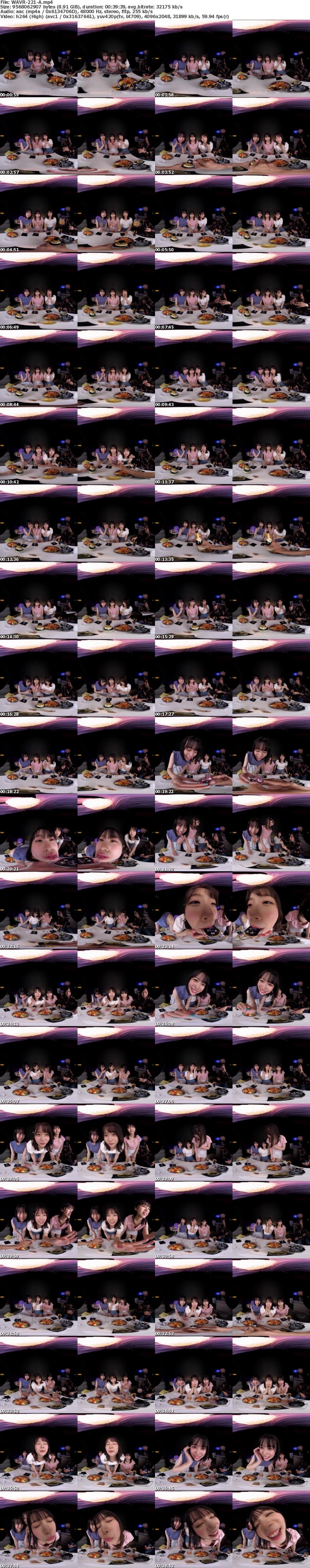 (VR) WAVR-221 金とお酒で即ハメOK！！港区ギャラ飲み大乱交VR！！