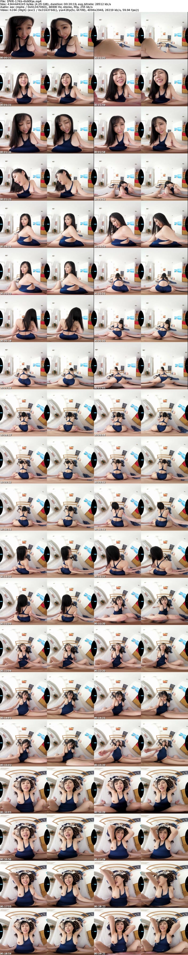 (VR) IPVR-174 【VR】稲森美憂VR解禁！！日本で一番競泳水着が似合うグラビアアイドルとイチャエロ同棲性活！ 2SEX2エロ含む全6コーナー充実144分収録！ 芸能人とキスしまくりおっぱい舐めまくりち○ぽいじら放題！特別に競泳水着きたままエッチしてあげるね