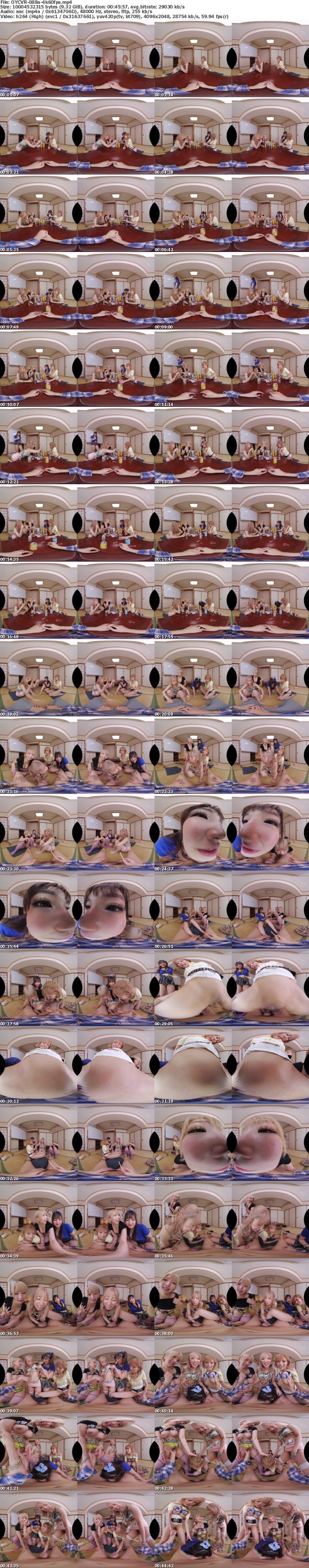 (VR) OYCVR-088 【VR】 ギャル若妻だらけの町内会で男はボク1人の王様ゲームはエロ直結！
