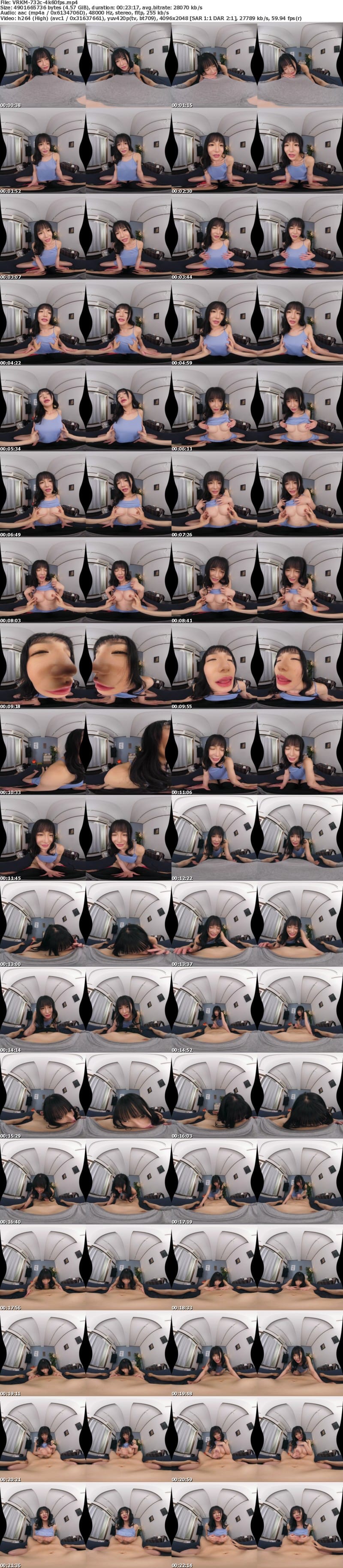 (VR) VRKM-732 【VR】初VR！！身体の相性はバツグンだった元カノとうまのり特化騎乗位でイキまくる忘却SEX 月妃さら