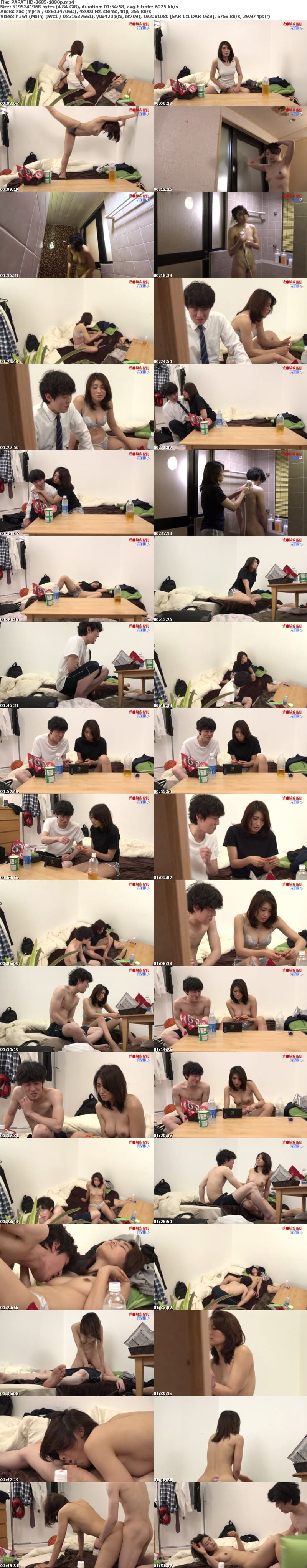 PARATHD-3685 生々しい近●相姦配信（4）完全版～性欲が強すぎる義姉が弟のチンポにしゃぶりついて筆下ろし （DOD）
