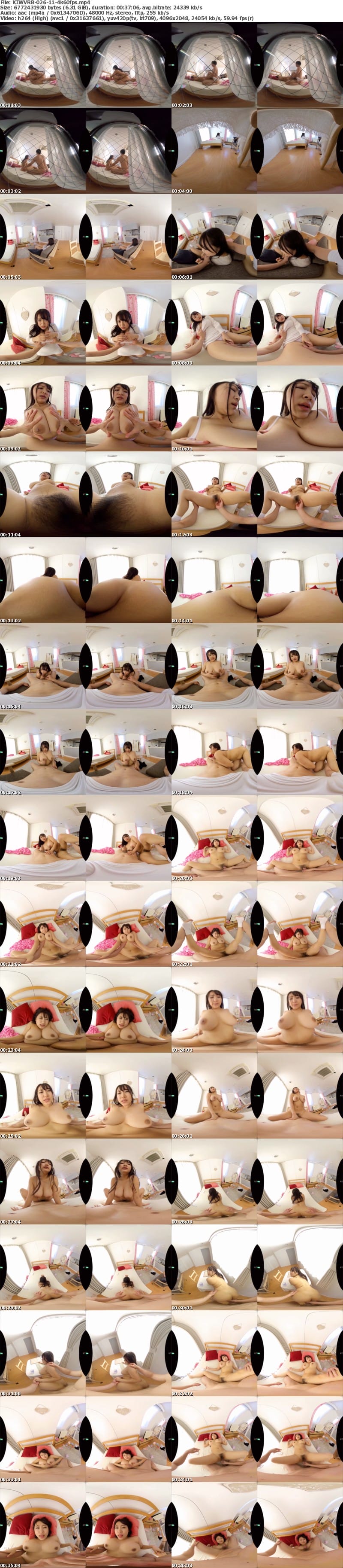 KIWVRB-026 【VR】ドビュッ！ドビュッ！ドッピュュュュュッ！顔射SEX-4Kを超えるHQ/60fps超画質 515分-Vol.2