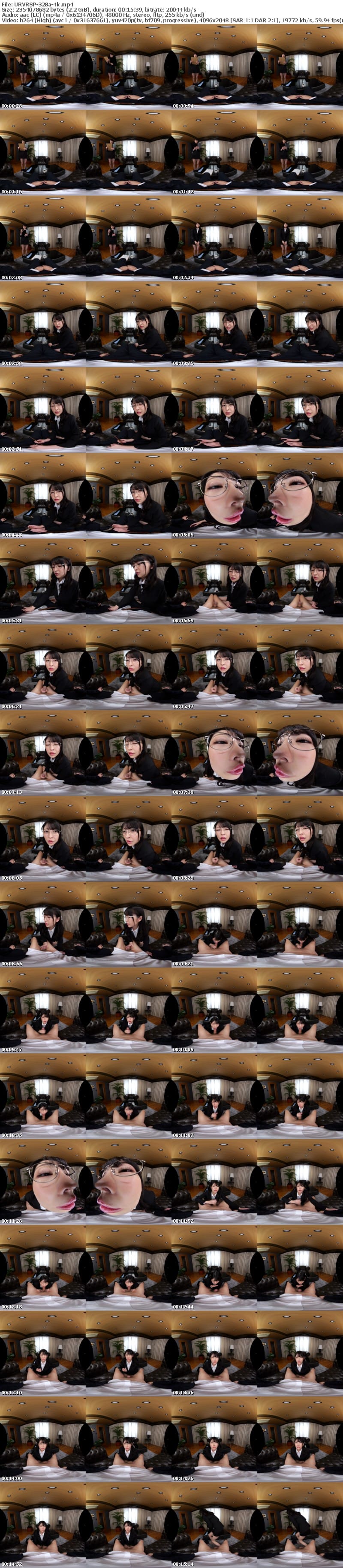 URVRSP-328 【VR】【8K VR】美人で優秀なあらゆる業務をこなすパーフェクト秘書は、僕の身の回りも性欲も事務的に上から目線で射精コントロール！ 森日向子