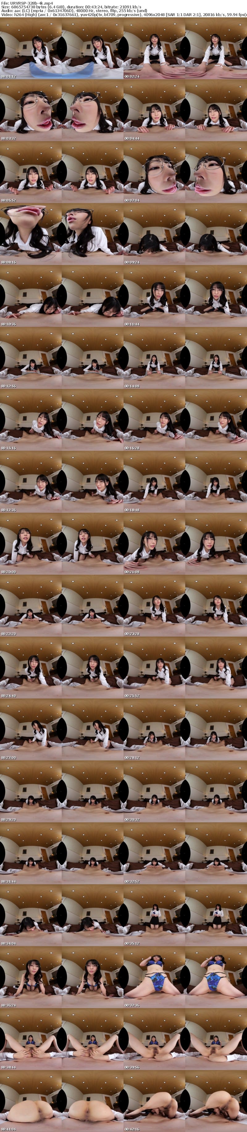 URVRSP-328 【VR】【8K VR】美人で優秀なあらゆる業務をこなすパーフェクト秘書は、僕の身の回りも性欲も事務的に上から目線で射精コントロール！ 森日向子